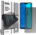 dipos I Blickschutzfolie matt kompatibel mit Huawei Y9 (2019) Sichtschutz-Folie Display-Schutzfolie Privacy-Filter