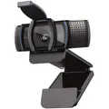 Logitech C920S Webcam schwarz Full HD Audio-Aufnahmefunktion Mikrofon Autofokus