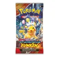 The Pokémon Company International Sammelkarte Pokémon Karmesin & Purpur - Stürmische Funken - Booster - DE