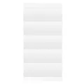 FALKEN 11288172 100x Beschriftungsschilder für Hängeregister weiß