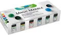 KREUL Marmorierfarbe "Magic Marble" Set Grundfarben