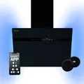 KKT KOLBE  Dunstabzugshaube 60 cm 782 cbm/h Kopffreie Wandhaube Edelstahl schwarzes Glas WLAN RGBW-LED-Beleuchtung SensorTouch Bedienung STYLE6005SMAO