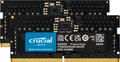 Crucial RAM 16GB (2x8GB) Kit DDR5 4800MHz SODIMM schwarz CT2K8G48C40S5