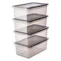 Aufbewahrungsboxen mit Air Control System, 4teiliges Set, 4 x 5,6 l, Bea, Tra...