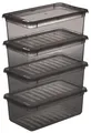 keeeper Aufbewahrungsboxen-Set "bea" 4x 5,6 L crystal-grey