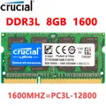 CRUCIAL DDR3L 8GB 1X8GB 1600 MHz PC3L-12800 DDR3L Laptop SODIMM Memory RAM 1.35V