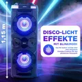 Reflexion PS20BT - Jumbo DJ Karaoke PA-Anlage-Lautsprecher 1200 Watt *B-Ware*