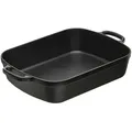 Le Creuset Bratreine rechteckig Schwarz