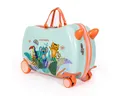 MILK&MOO Handgepäck-Trolley MILK&MOO Befahrbarer Kinderkoffer Jungle Friends