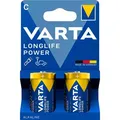 Varta Longlife Power C Baby LR14 4914 1.5 V Batterien, 2 Stück
