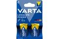 2 VARTA Alkaline Batterie Longlife Power, Baby (C), 2er