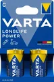 4 Varta 4914 Longlife Power C / Baby Alkaline Batterien im 2er Blister