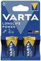 6 Stk. Varta Batterie Longlife Power C Bli 2 1,5V C-AM2-Baby 7800 mAh 3LR12