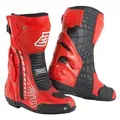Bogotto Donington Camo Motorrad Stiefel, schwarz-rot, Größe 47 für Männer