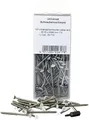 KGM Torx-Schrauben – weißer Kopf, rostfreier Edelstahl – 100 Schrauben, 1x Torx Bit