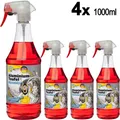 4x Tuga Chemie Alu-Teufel Felgenreiniger rot Felgenpflege Reiniger 1L