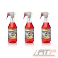 3x TUGA CHEMIE 1 L ALUMINIUM-TEUFEL® ALUTEUFEL FELGENREINIGER FELGEN REINIGER