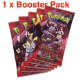Pokemon - Ewige Rivalen Booster Pack DE (1 x Booster) - NEU OVP SEALED