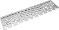 Edelstahl Multistation | Warmhalterost für Napoleon LEX485 | mit Drumstick Halterung | 3mm stark