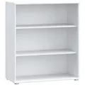 Regal, Weiß, Holzwerkstoff, 2 Fächer, 73.7x85.5x34.8 cm, Typenauswahl, Beimöbel erhältlich, stehend, Wohnzimmer, Regale, Bücherregale
