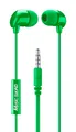CellularLine Music & Sound IN-EAR Earphones Green (60749) #13068209