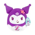 Squishmallows SQSN01627 - Hello Kitty Kuromi 20 cm, offizielles Jazwares Plüsch, superweiches Kuscheltier