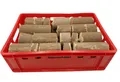 BURI Holzbriketts Pollmeier Buchenholzbriketts Bruch + E2 Fleischkiste 30kg Holzbriketts