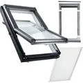 Wellker Komplett-Set Dachfenster R49 3-fach Verglasung mit Verdunkelung ZRV,   made by Roto, 54x78 cm (5/7)