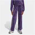 adidas Sportswear Sporthose SEASONAL ESSENTIALS HOLIDAY PACK WIDE LEG weite Passform, für Kinder, aus Polyester und Elasthan lila 170