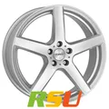4x Dezent TY silver 6x16" ET35 LK5 100 ML 57.1 Alufelgen 16 Zoll