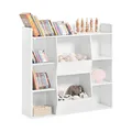 SoBuy Bücherregal Kinderregal Aufbewahrungsregal Spielzeugregal KMB55-W