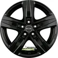 4x Mak Stone 5 gloss black 6.5x16 ET60 - LK5/160 ML65.1 Felgen Alufelgen