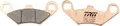 2X BREMSBELAGSATZ SCHEIBENBREMSE TRW MCB874SRM