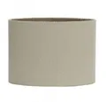 Light & Living Lampenschirm Lampenschirm Oval Bolero Weiß (45x21x32cm)