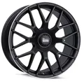 MAM Wheels Gt1 Matt Black Lip Polish 7.5x17 ET 45 5/100 Alufelge Schwarz