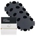 DIREKT ProWax MiniFit Cerumenfilter - Filter für Oticon Hörgeräte - Schützt vor Feuchtigkeit & Ohrenschmalz - 1,4 mm Durchmesser - 24 Stk. - 4er Pack - Schwarz