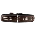 Hunter Tierbedarf Hunde-Halsband Halsband Softie Deluxe braun/schwarz braun|schwarz Größe: 40 cm Verstellmöglichkeit: 29 - 35 cm