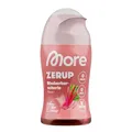 MORE Zerup, Rhabarberschorle, 65 ml, für bis zu 8 l Fertiggetränk, zuckerfreier Sirup mit u.a. echten Fruchtextrakten, vegan, zero Kalorien - made in Germany