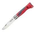 Opinel No 07 Outdoor Junior - Kindermesser Mit Signalpfeife, Rot
