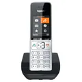 Gigaset Comfort 500 analoges Telefon, Silber/schwarz