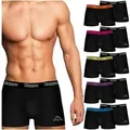 Kappa Boxershorts Herren 10er Pack – Unterhosen Größen M-XXL, Hochwertige Baumwolle (Spar-Set) Elastischer Bund mit Kappa-Logo M