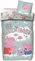 Peppa Wutz "Bedtime" - Bettwäsche-Set, 135x200 & 80x80, Peppa Pig