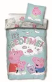 Peppa Wutz "Bedtime" Bettwäsche-Set Wendemotiv 135x200 80x80 Baumwolle Peppa Pig