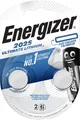 Energizer Batterie Lithium, Knopfzelle, CR2025, 3V Ultimate Lithium, Retail Blister (2-Pack) E304205900