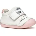 Geox Tutim Schuhe Weiß,Rosa EU 21 Junge Weiß,Rosa EU 21 - 21