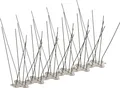 Sarei Haus- und Gartentechnik Dachdurchführung Sarei Taubenabwehr Typ 2 Spikes 33,3 x 11 cm stahl, Edelstahl