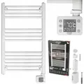 Adler LED Electric Bathroom Radiator | AD 7824 | Radiator | 600 W | White | IP24 - Silber