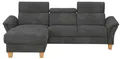 Ecksofa HOME AFFAIRE "Conville L-Form", grau (anthrazit), B:256cm H:84cm T:167cm