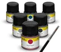 Heller 9405 Colour Set Navy Acrylic 6 x 12 ml + Brush