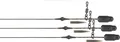 Fox Edges Naturals Heli-Clip Rigs - 3 Karpfenrigs, Tragkraft:30lb (13.6kg)